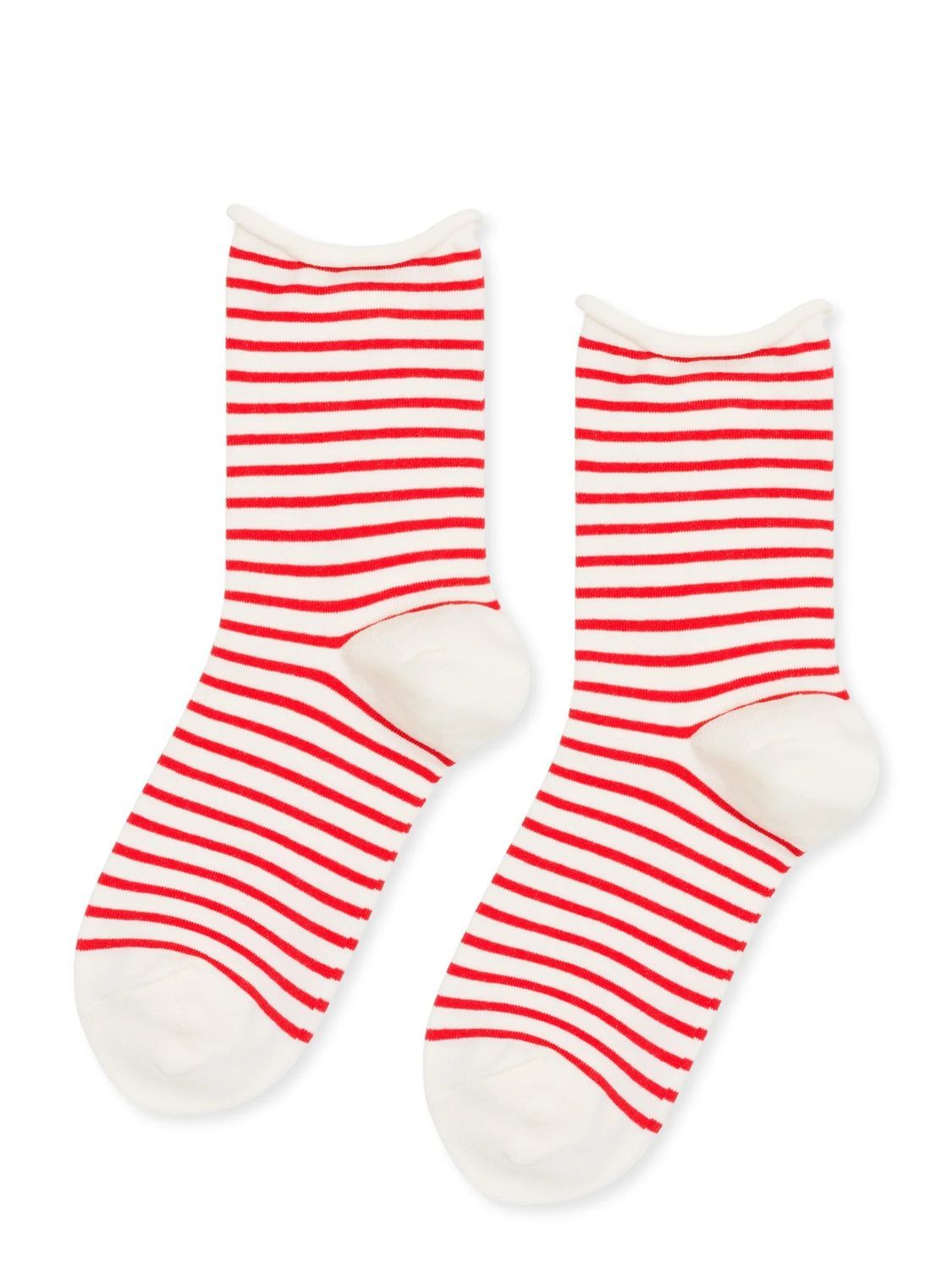 Nautical Stripe Crew rojo 